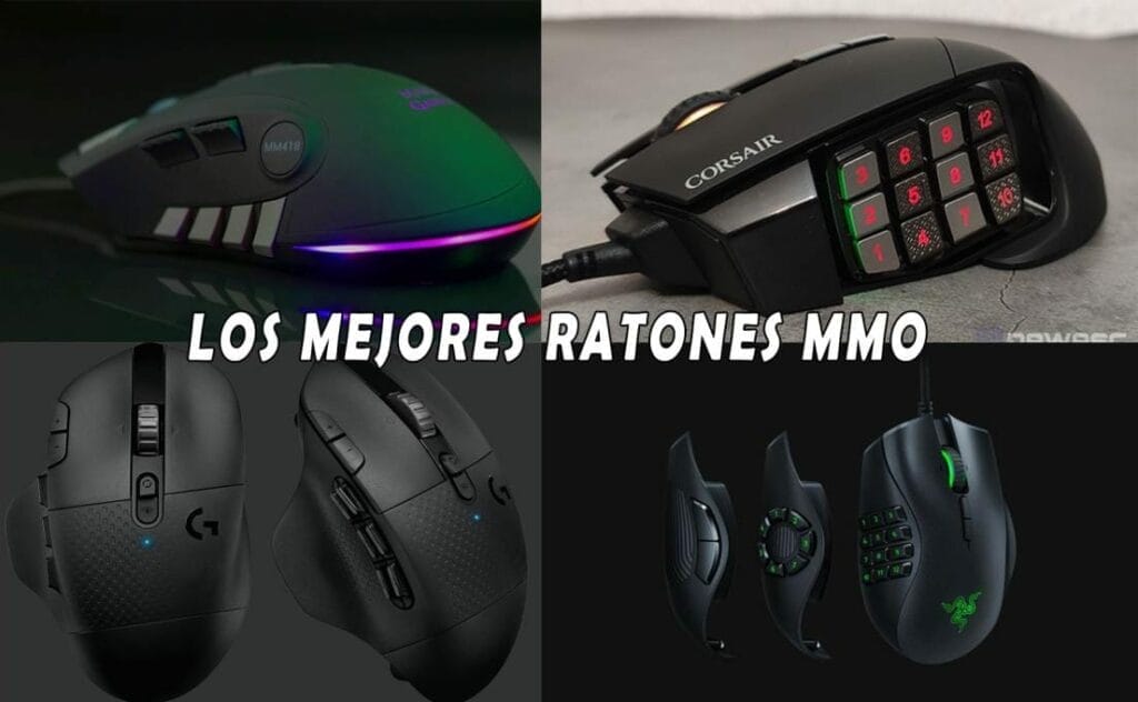 Mejores ratones para juegos MMO