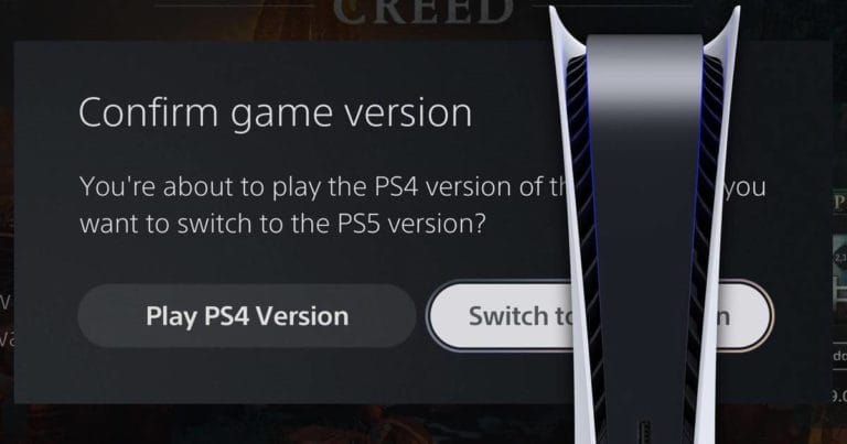 PS5 avisa si un juego es compatible con PS4