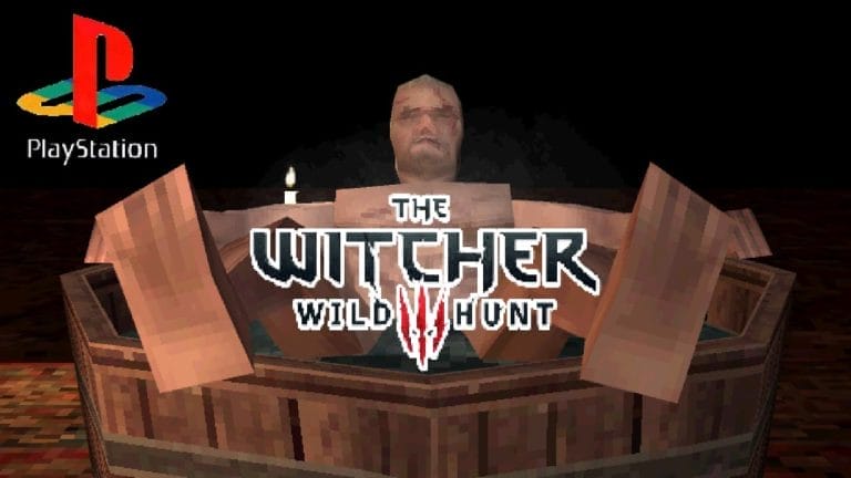 The Witcher 3 recreado con un demake