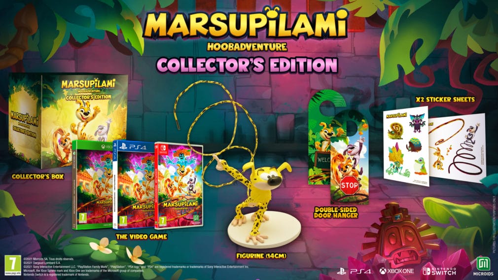 Marsupilami: Hoobadventure! llegará en dos preciosas ediciones físicas Marsupilami