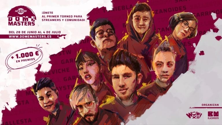 Hit N' Rush anuncia Dome Master, su primer gran torneo para streamers y comunidad con fines benéficos