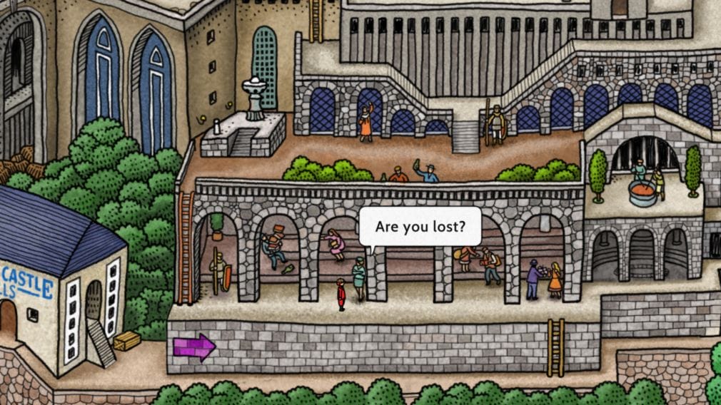 screenshot 1 labyrinth city