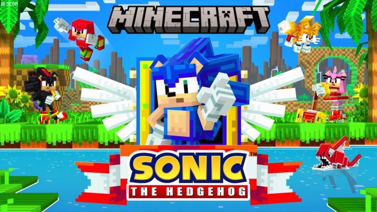 portada minecraft sonic