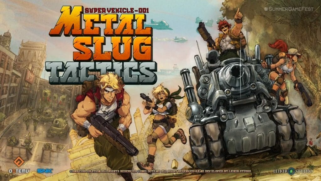Metal Slug Tactics es revelado en un explosivo trailer