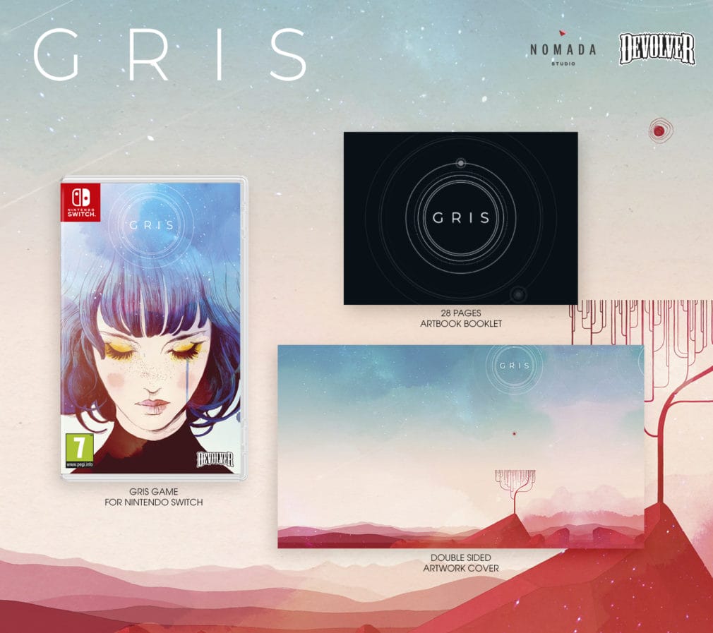 Gris llega en formato físico a Nintendo Switch en una edición de colección GRIS