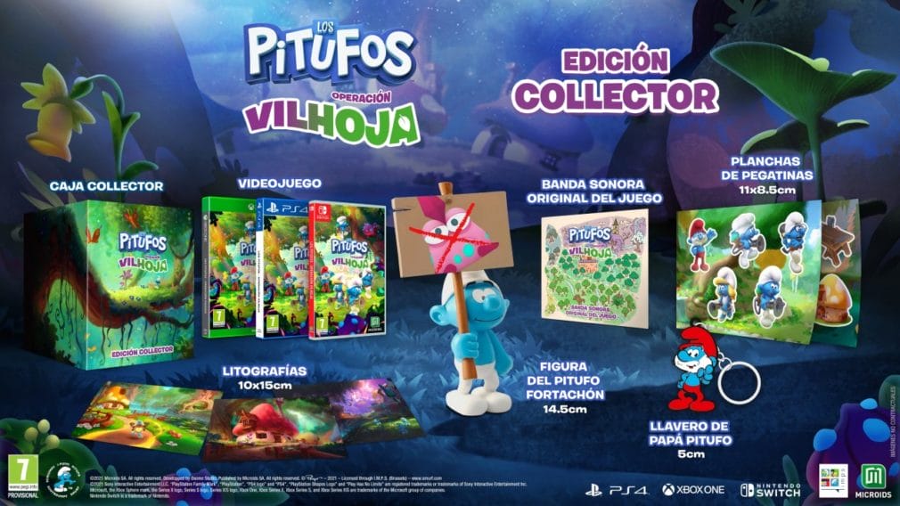 Los Pitufos: Operación Vilhoja nos deja ver su edición física y un nuevo teaser Los Pitufos: Operación Vilhoja