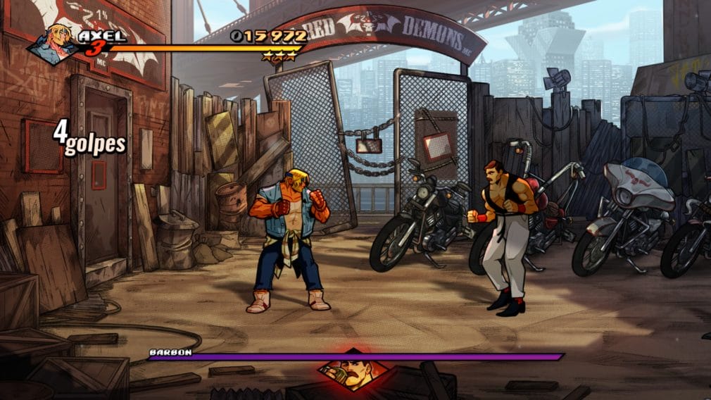 Streets of rage 4 screenshot