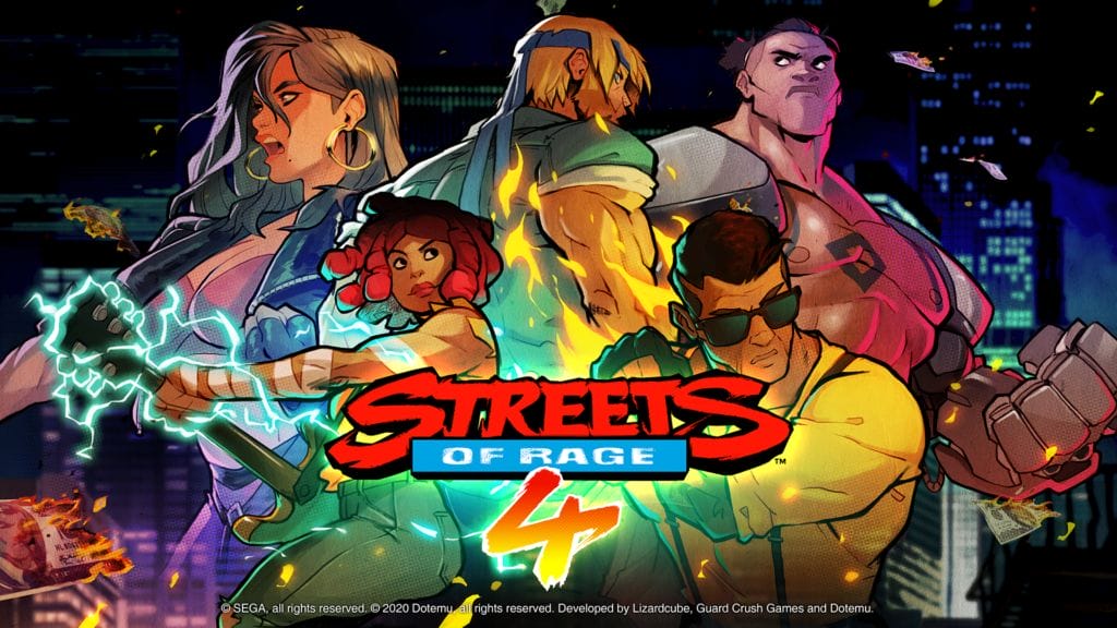 streets of rage 4 portada