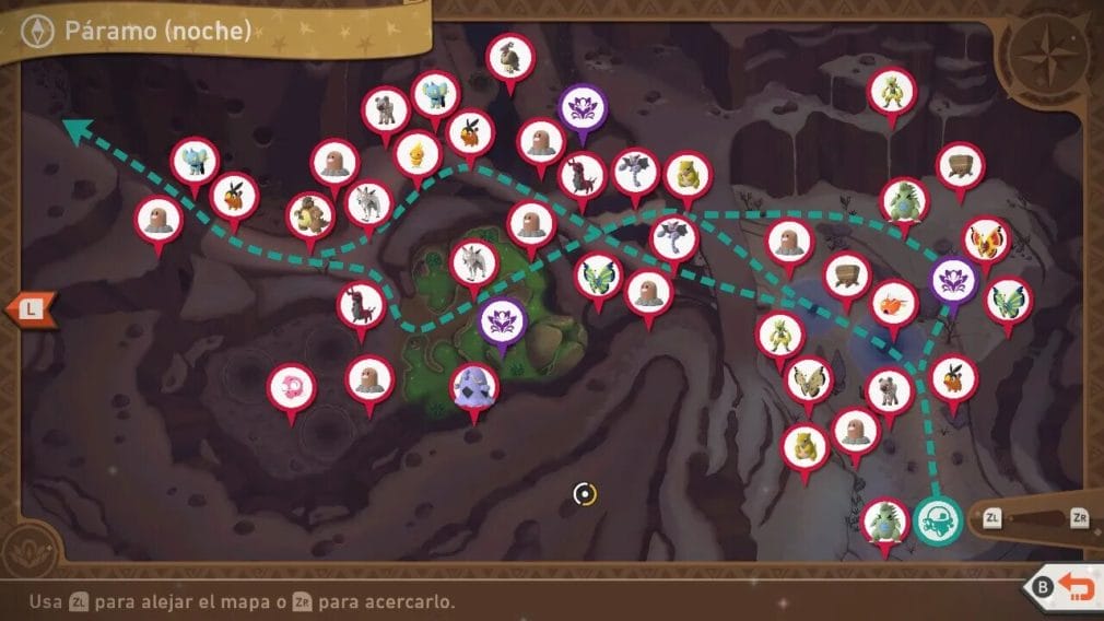 Guía New Pokémon Snap – Todos los Pokémon del Páramo Solano de Voluc