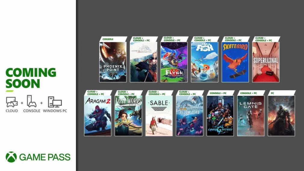 Microsoft revela los juegos de Xbox Game Pass de la segunda mitad de Septiembre game pass