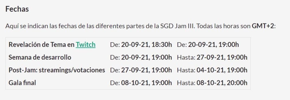 Regresa Spain Game Devs Jam en su tercera edición: más de 25 patrocinadores y 100 premios Regresa Spain Game Devs Jam en su tercera edición: más de 25 patrocinadores y 100 premios