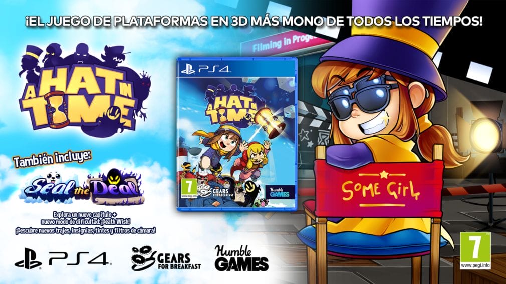 A Hat in time llegará a PS4 en formato físico A Hat in time llegará a PS4 en formato físico