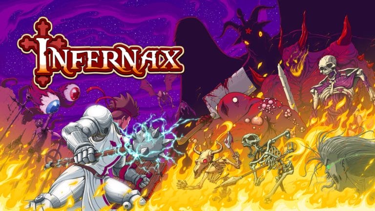 Infernax, una sangrienta aventura de acción retro y de aniquilación de demonios llegará, a principios de 2022