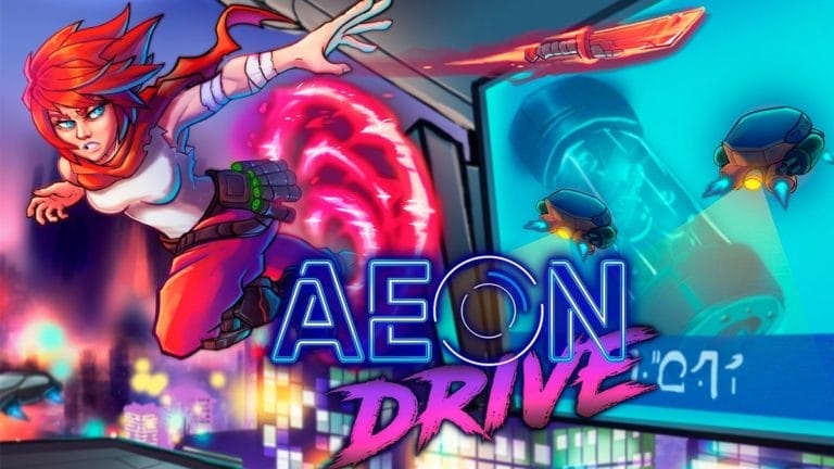 El speedrunner de estilo cyberpunk, Aeon Drive, ya está disponible