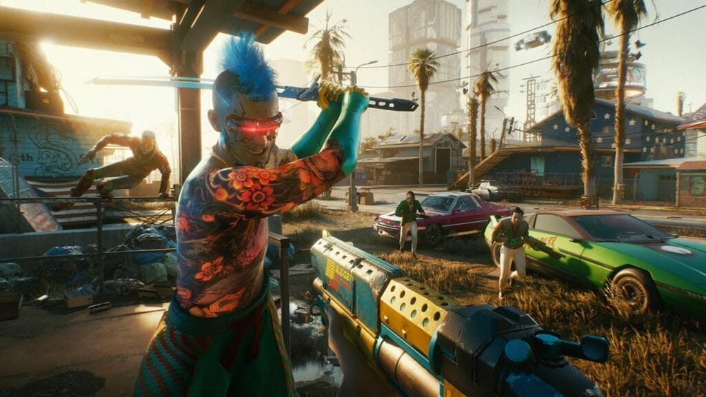 Todas las actualizaciones de Cyberpunk 2077 se retrasan a 2022