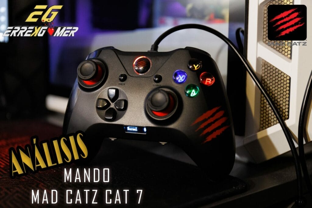 ANÁLISIS CAT 7: el mando pro de Mad Catz