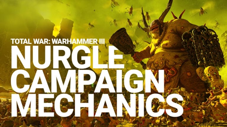 Adéntrate en el mundo de Nurgle en Total War: Warhammer 3