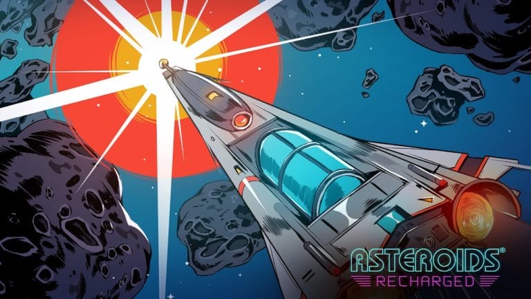 Llega el renacimiento arcade: Asteroids: Recharged Hyperspace Warps llega en diciembre