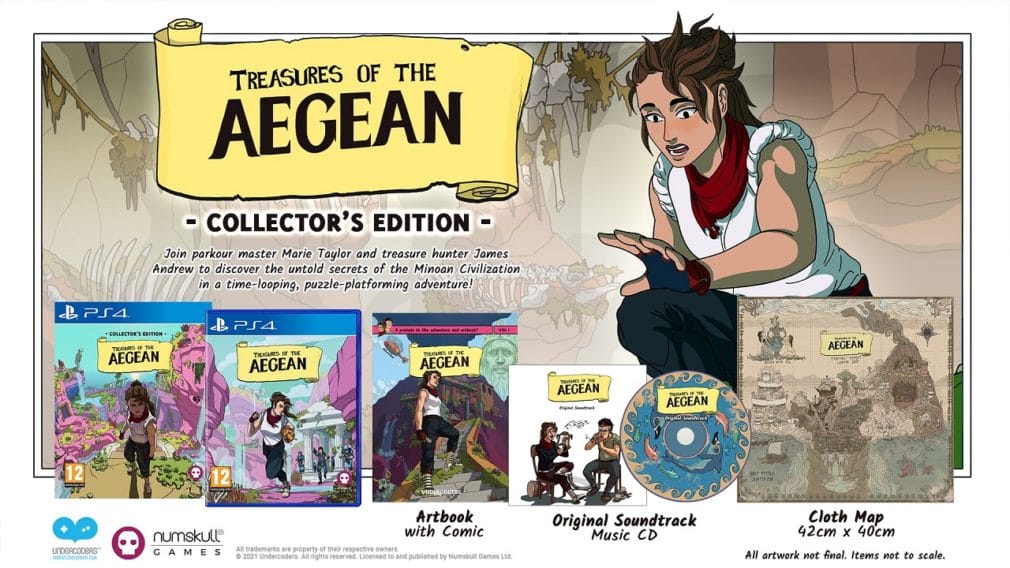 Treasures of the Aegean presenta su edición coleccionista en formato físico Treasures of the Aegean