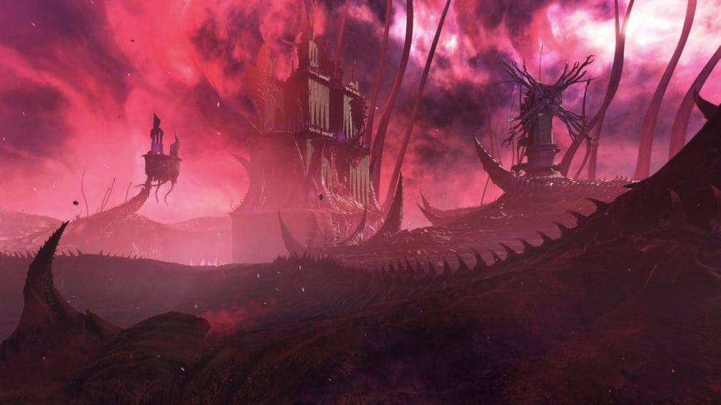 Slaanesh un mundo para adentrarse en Total War: Warhammer 3 y enfrentarte a los demonios