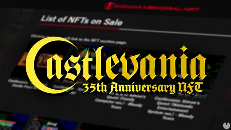 Castlevania gana más de 140000 euros con la subasta de sus NFT