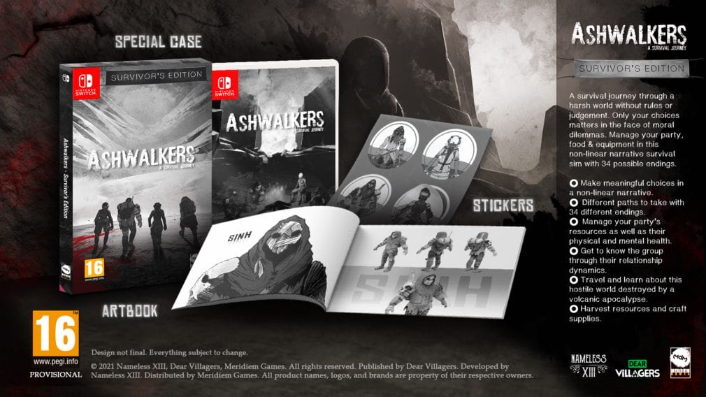 Ashwalkers ya disponible en formato físico para Nintendo Switch Ashwalkers