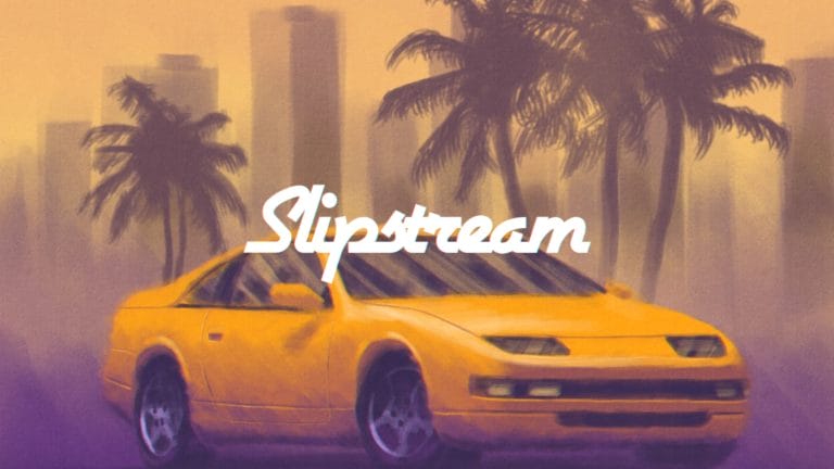 Slipstream, un arcade de carreras retro llega a consolas el 7 de abril.