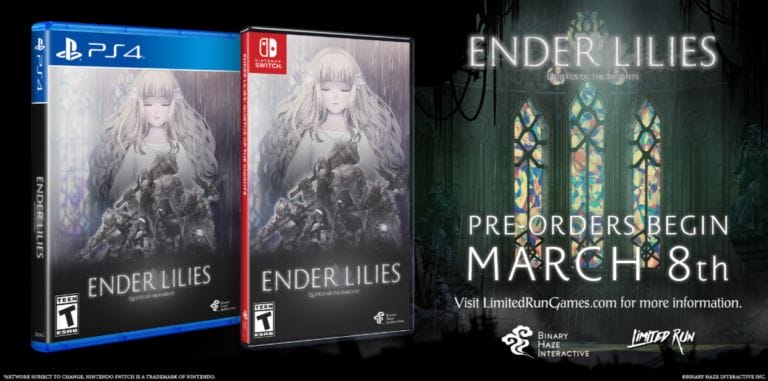 Ender Lilies abre hoy su reserva para la edición física en PS4 y Nintendo Switch