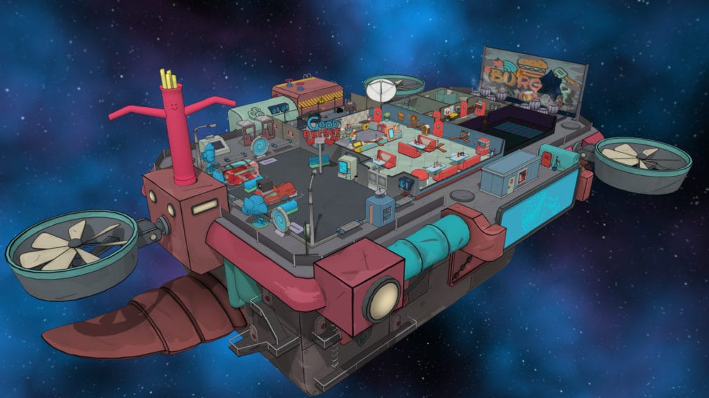 Godlike Burger: El restaurante más loco de la galaxia llega hoy a PC Godlike Burger