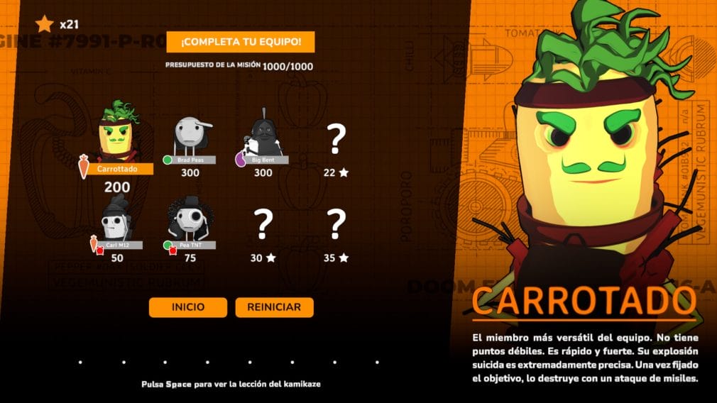 Primeras impresiones: Kamikaze Veggies Kamikaze Veggies