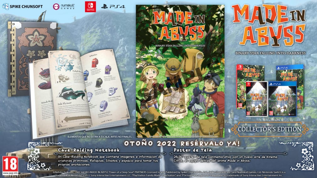Made in Abyss: Binary Star Falling into Darkness llegará en formato físico para PlayStation 4 y Nintendo Switch Made in Abyss