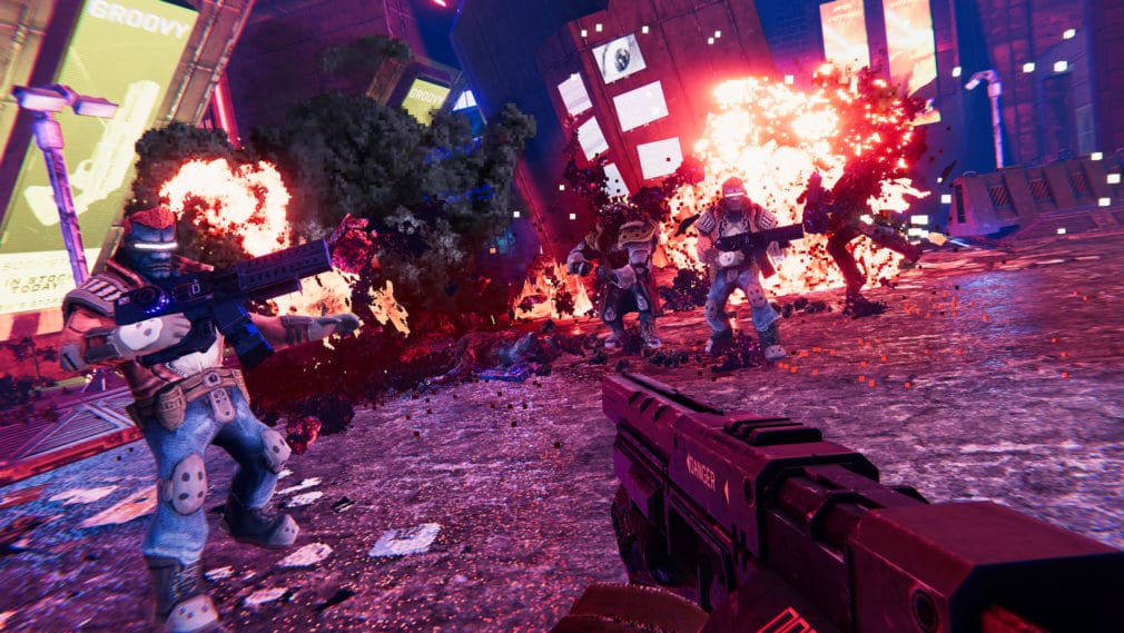 TURBO OVERKILL, el FPS estilo Cyberpunk, ya está disponible en Acceso Anticipado TURBO OVERKILL