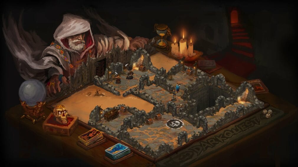 El roguelike Dark Quest: Board Game ya esta disponible para PC Dark Quest