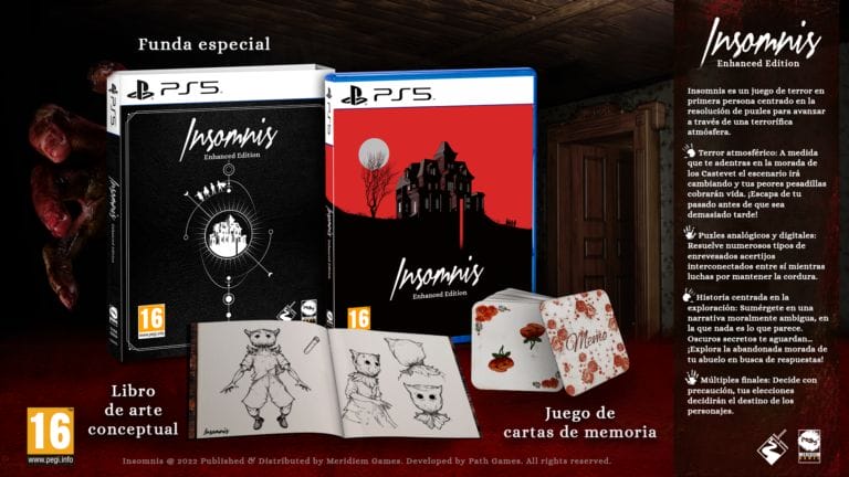 Insomnis Enhanced Edition ya está disponible para PlayStation 5