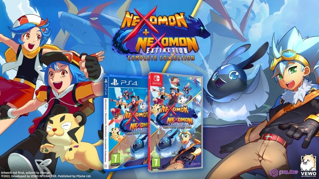 Nexomon + Nexomon Extinction Complete Collection llegará en formato físico
