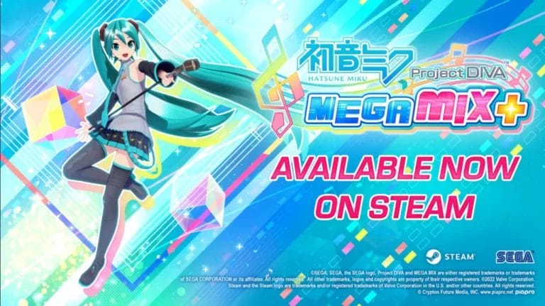 Hatsune Miku: Project DIVA Mega Mix+ ya está disponible en Steam