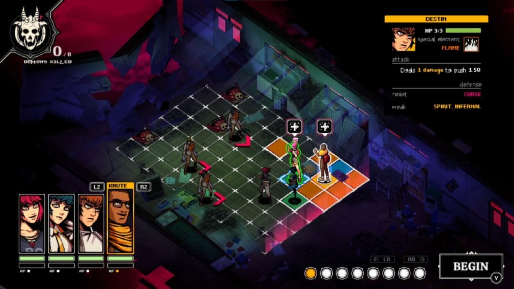 Demonschool, un RPG táctico inspirado en Persona se muestra en el PC Gaming Show