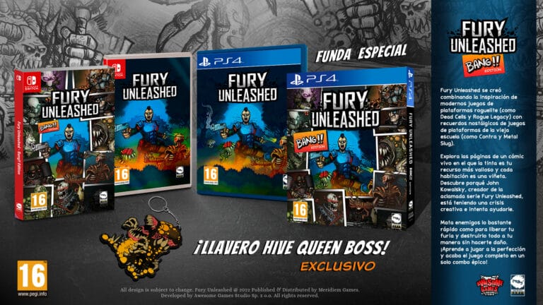 Fury Unleashed Bang!! llegará el 29 de septiembre