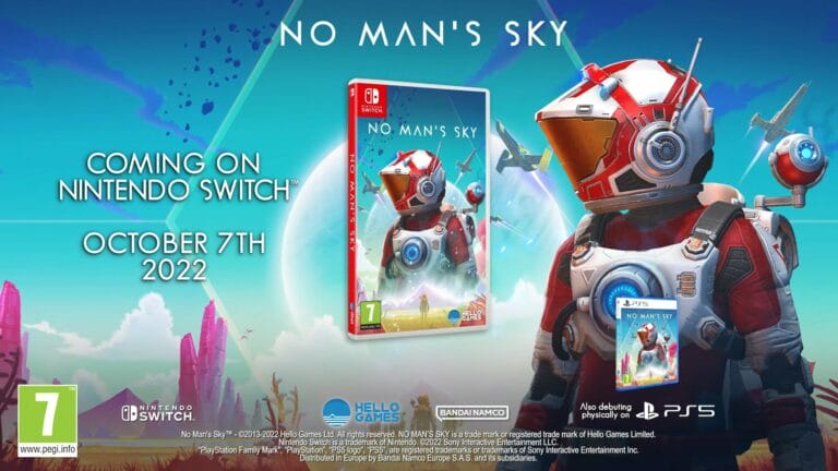 No Man's Sky llegará a Switch el 7 de Octubre