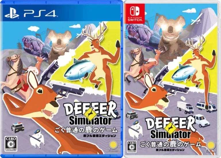 Deeeer Simulator: Your Average Everyday Deer Game llegará a PS4 y Switch en formato físico