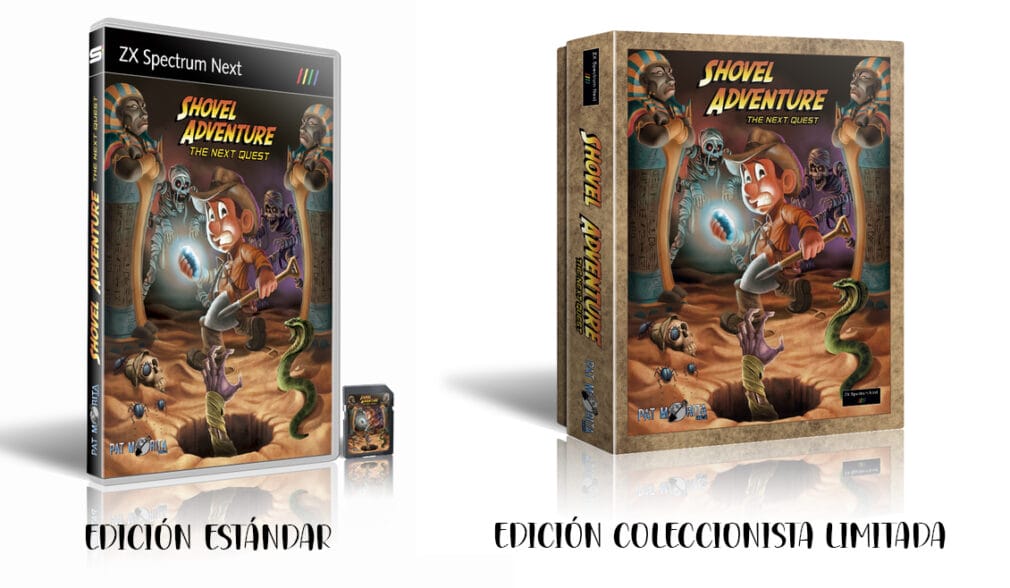 Shovel Adventure, un juego arcade para ZX Spectrum Next, estrena campaña de Kickstarter Shovel Adventure