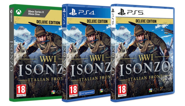 Isonzo llega en formato físico para consolas en una Edición Deluxe el 13 de septiembre
