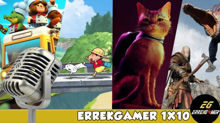 PODCAST ERREKGAMER T1x10: Stray | Shin-Chan | Ubisoft | Postal 4 | Tertulia "Juegos para no pasar calor"