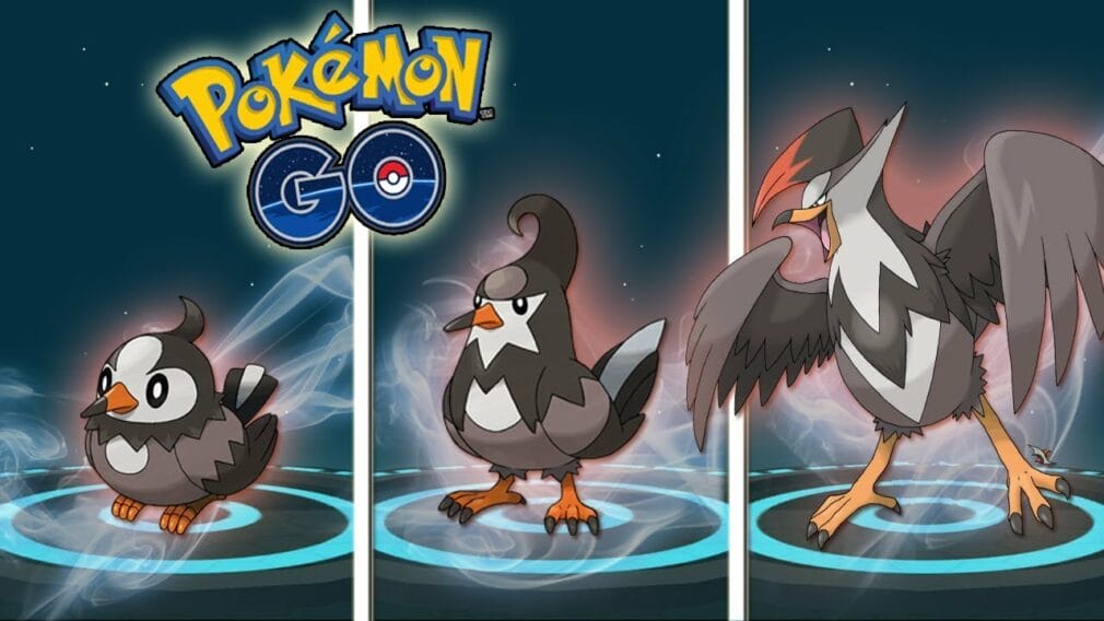 Pokémon GO: Starly vuela alto en el próximo Community Day Starly