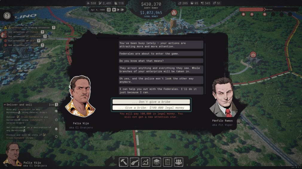 Cartel Tycoon llegará el 26 de julio a PC y a consolas durante 2023