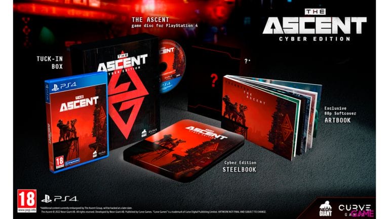 La Cyber Edition de The Ascent muestra sus armas para PlayStation 4 y 5