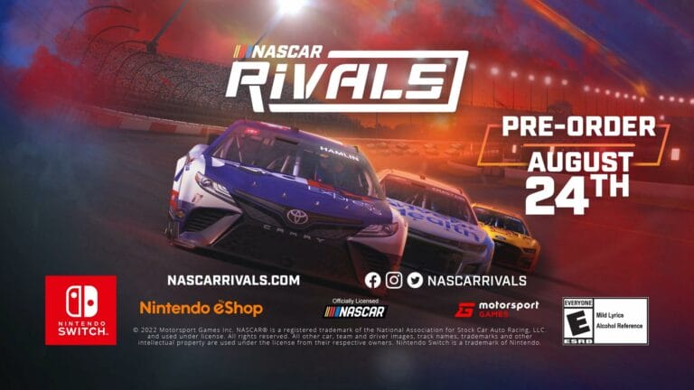 NASCAR Rivals llegará en formato físico para Nintendo Switch el 14 de octubre