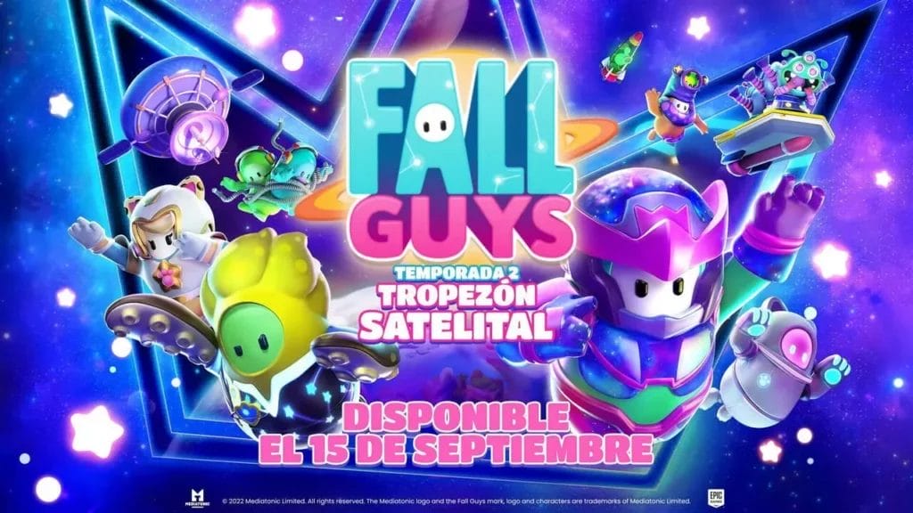 La temporada 2 de Fall Guys llega el 15 de septiembre