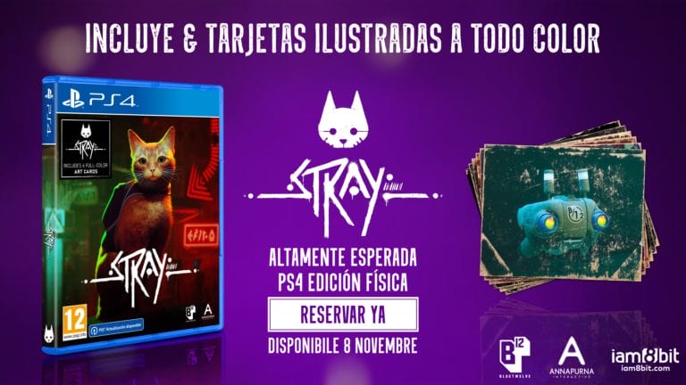 Stray también llegará en formato físico a PlayStation 4