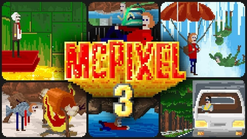 McPixel 3, un juego de resolver puzles de manera tonta, llegará en noviembre